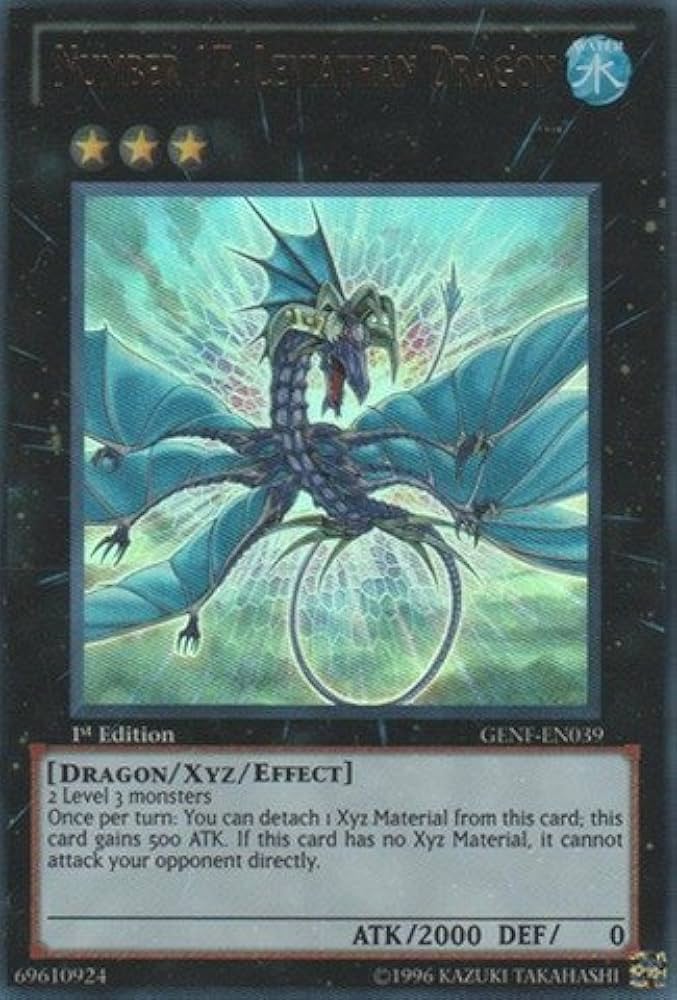 Amazon.com: Yu-Gi-Oh! - Number 17: Leviathan Dragon (GENF